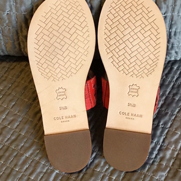 Cole Haan Leather Anoushka Sandal - Picture 4 of 7